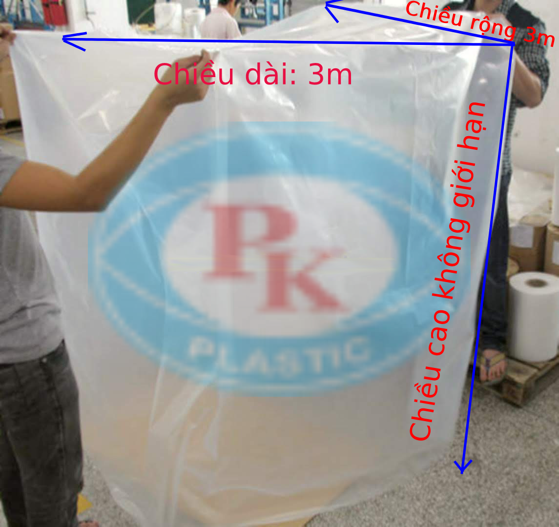Túi hộp PE - Màng nhựa PE Phong Kiều