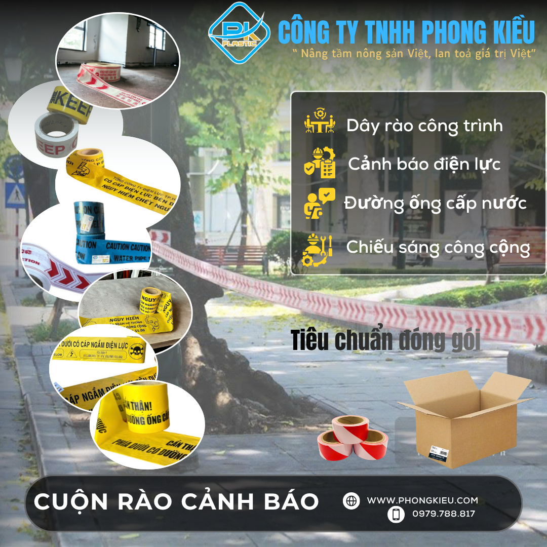 Dây Cảnh Báo Công Trình 