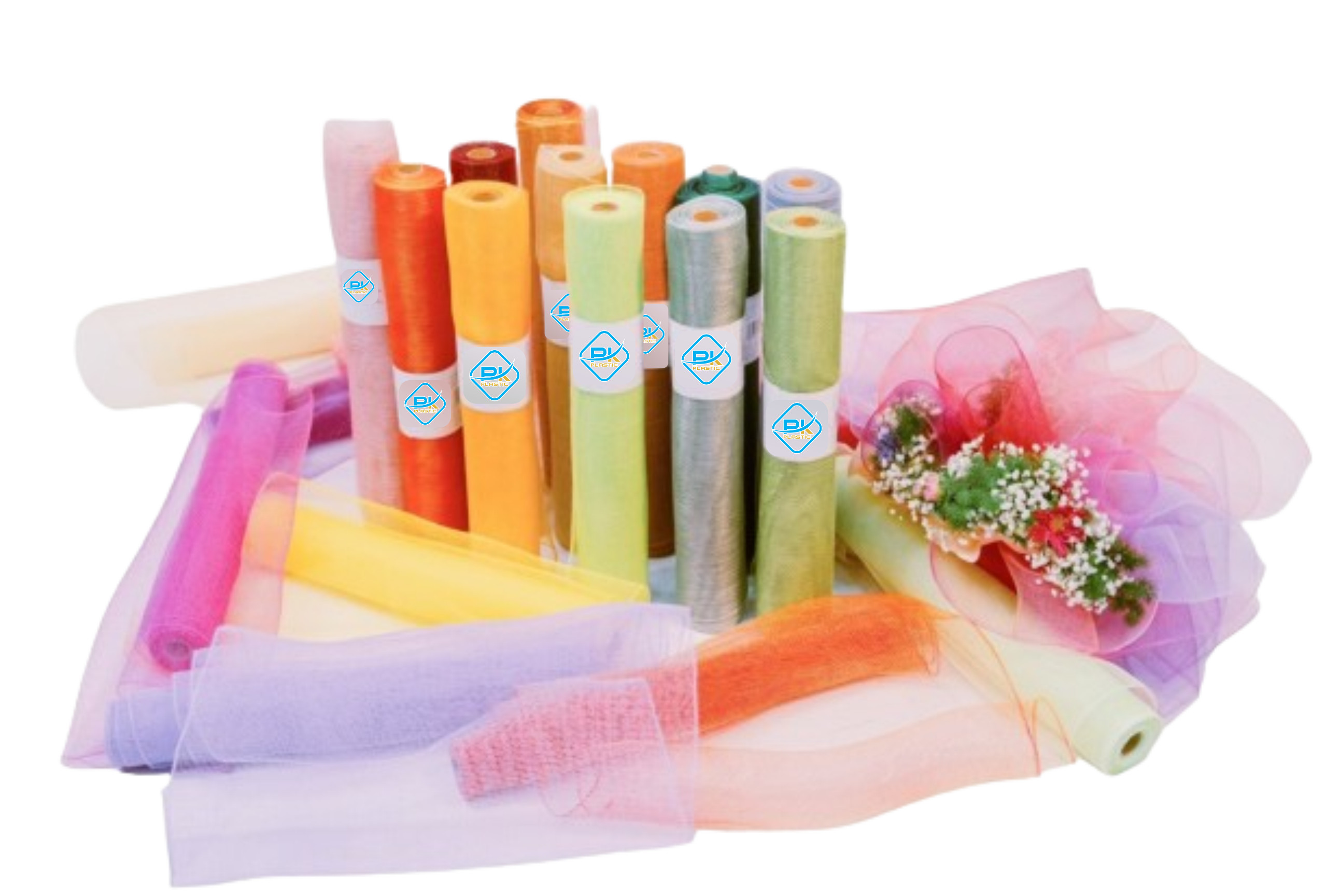 Lưới Ren Gói Hoa Hàn Quốc PP Mesh